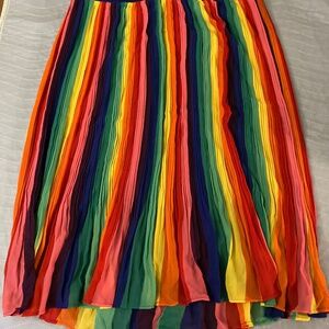 Torrid Rainbow Knee-Length A-Line Skirt
